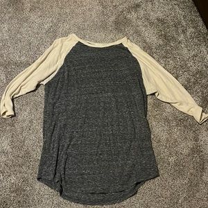 LulaRoe randy XL Gray / off white